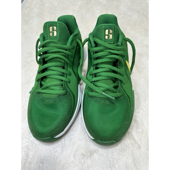 Nike Sabrina 2 Oregon Green Yellow Womens 6.5 Basketball Shoes